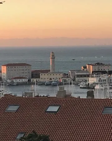Apartman Attico Vista Mare Trieszt